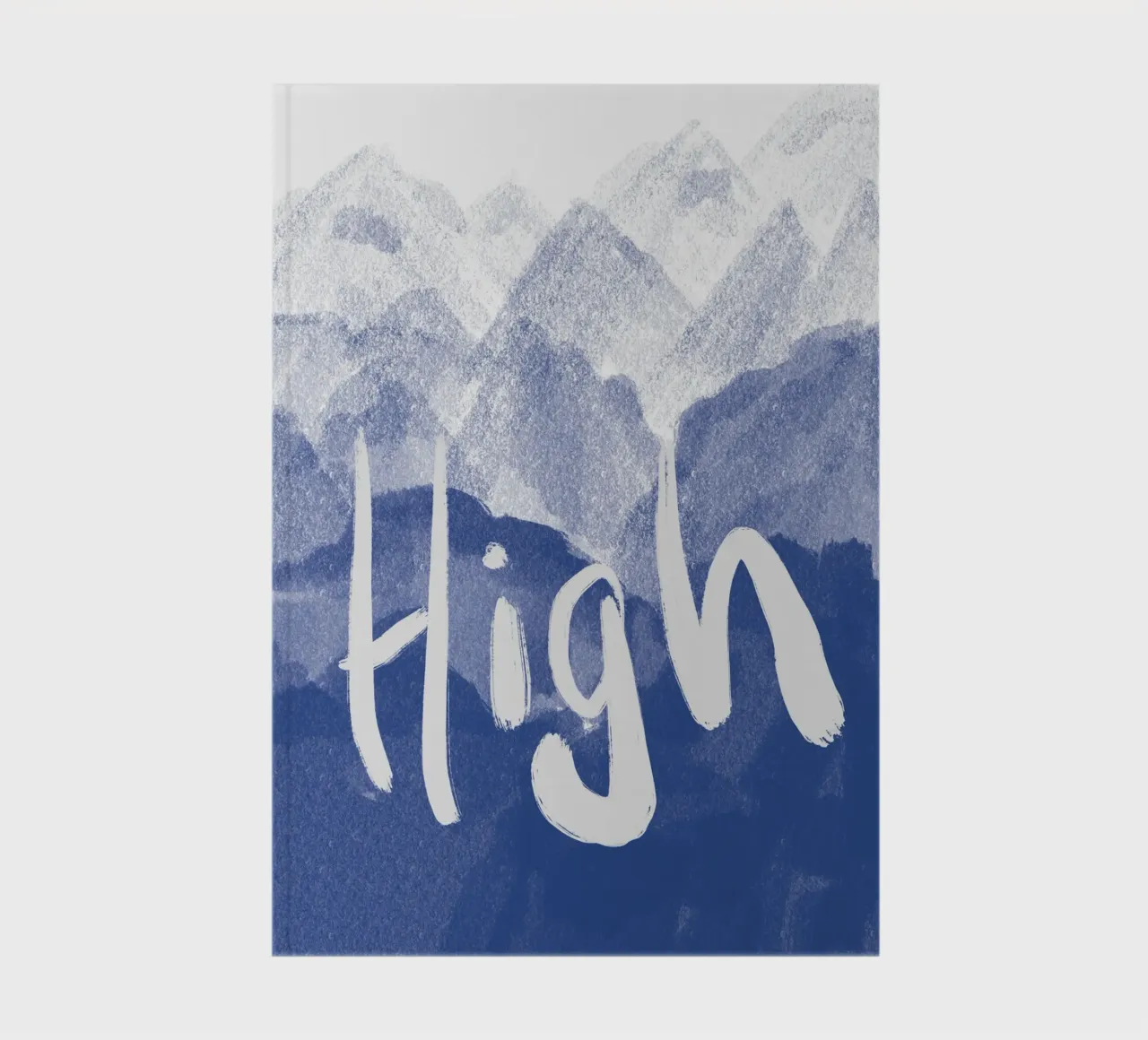 high in the mountains notebook by STOLZE GRAFIK