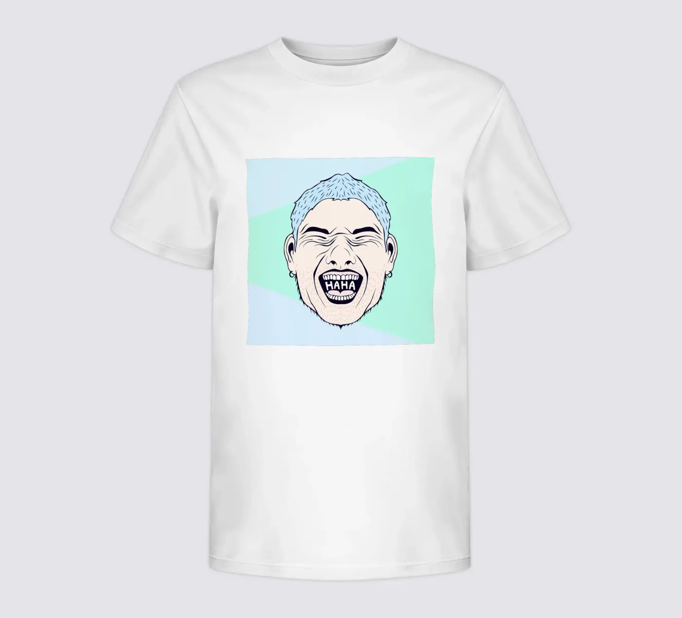 Haha t-shirt bambini da Ruei