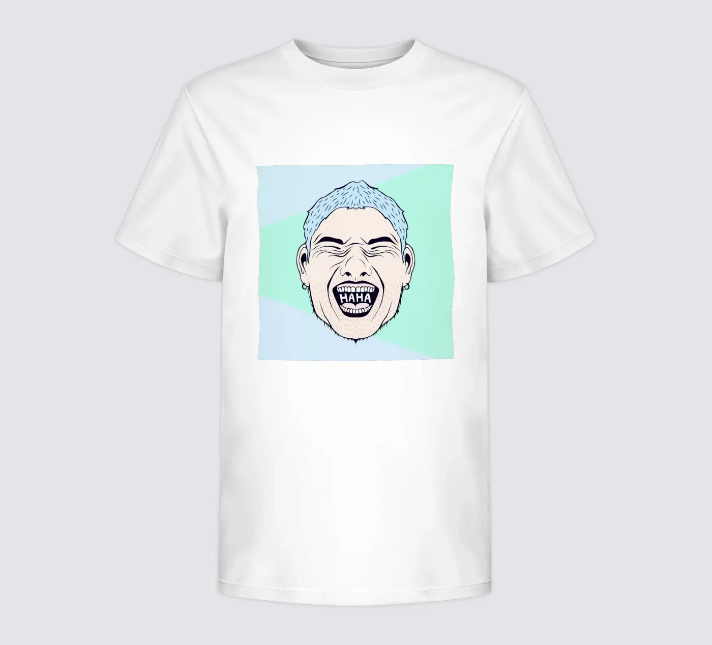Haha t-shirt bambini da Ruei