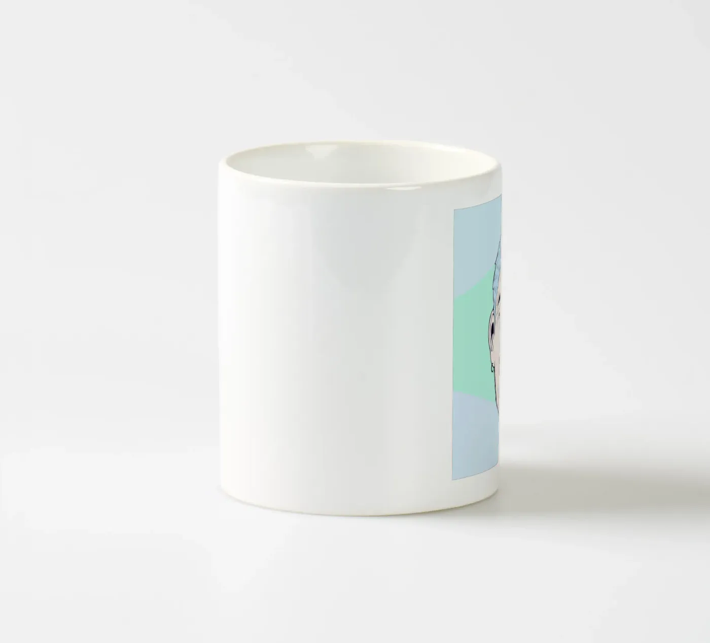 Haha ceramic mug by Ruei