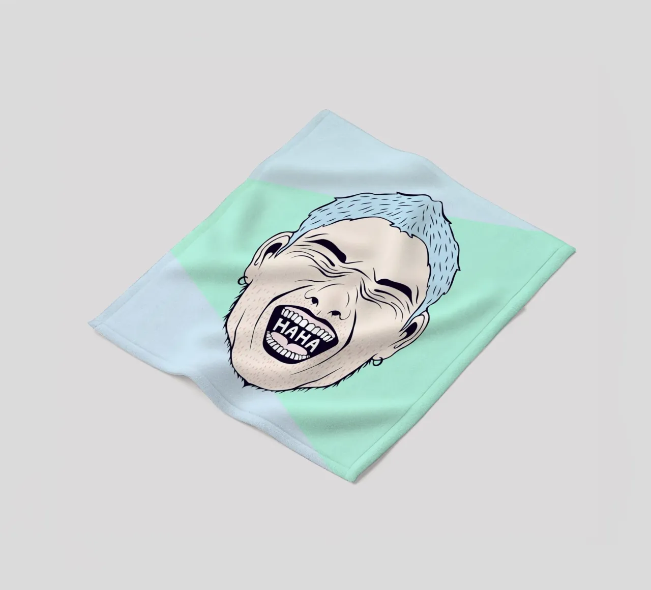 Haha coperta in pile da Ruei