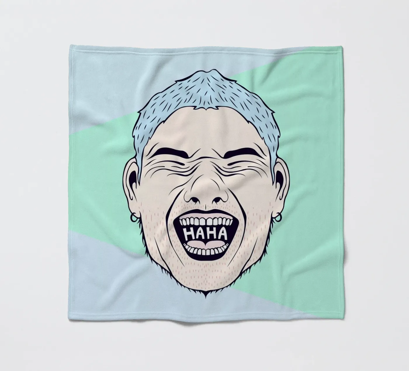 Haha Fleecedecke von Ruei