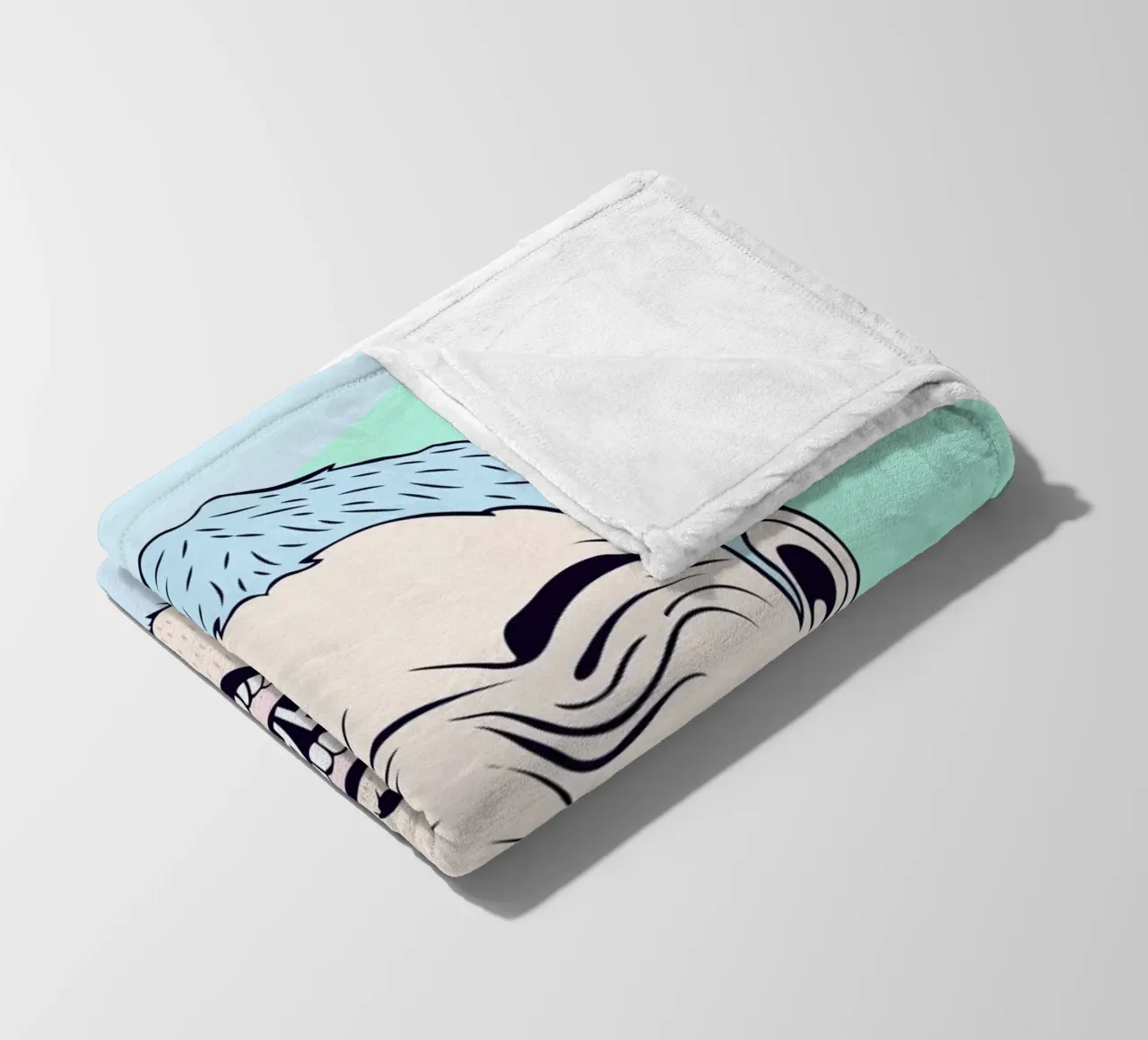 Haha coperta in pile da Ruei