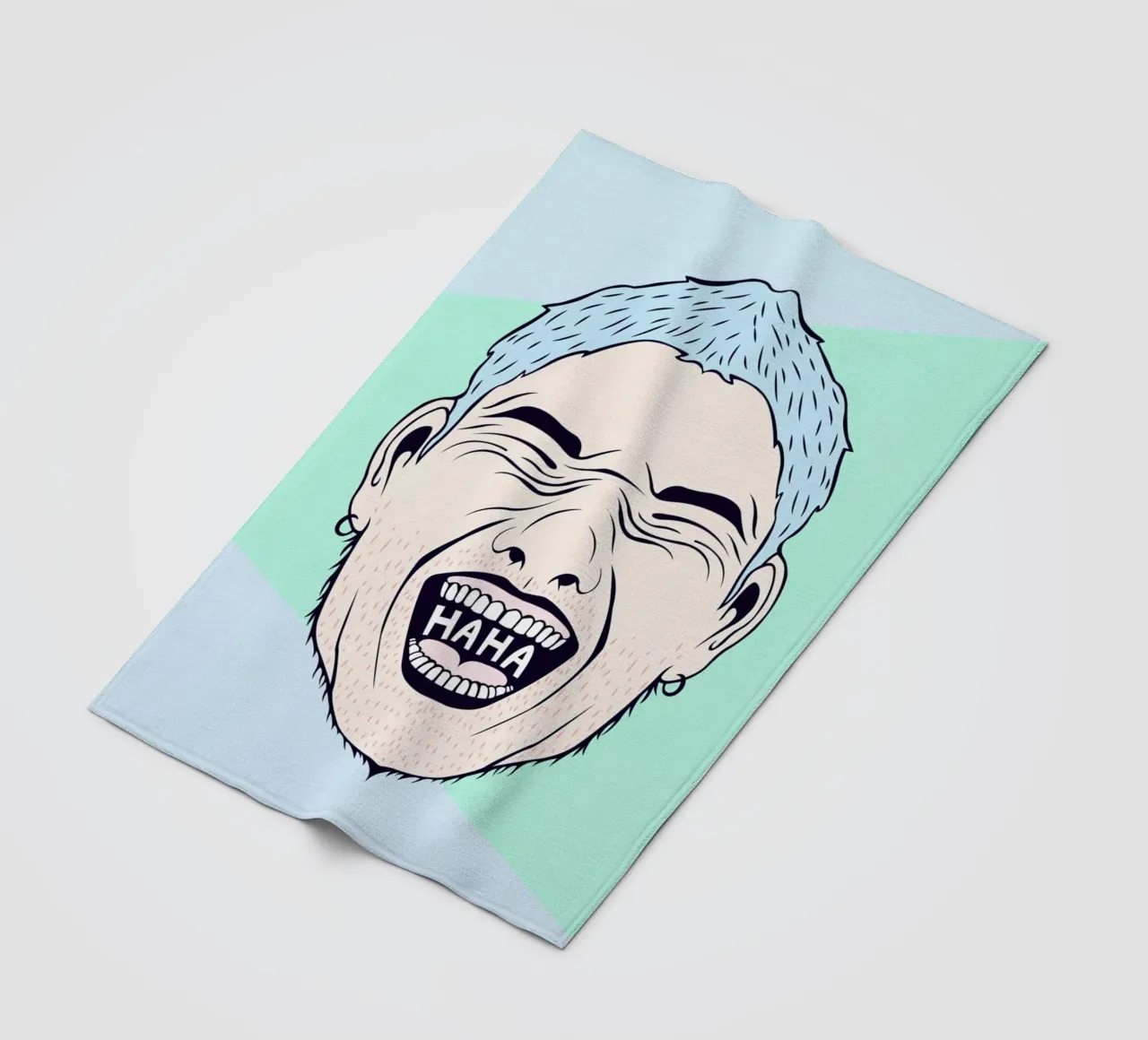 Haha Fleecedecke von Ruei