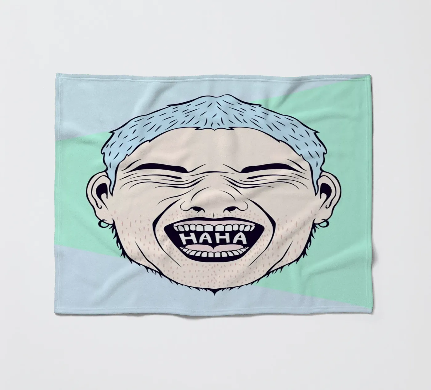 Haha Fleecedecke von Ruei