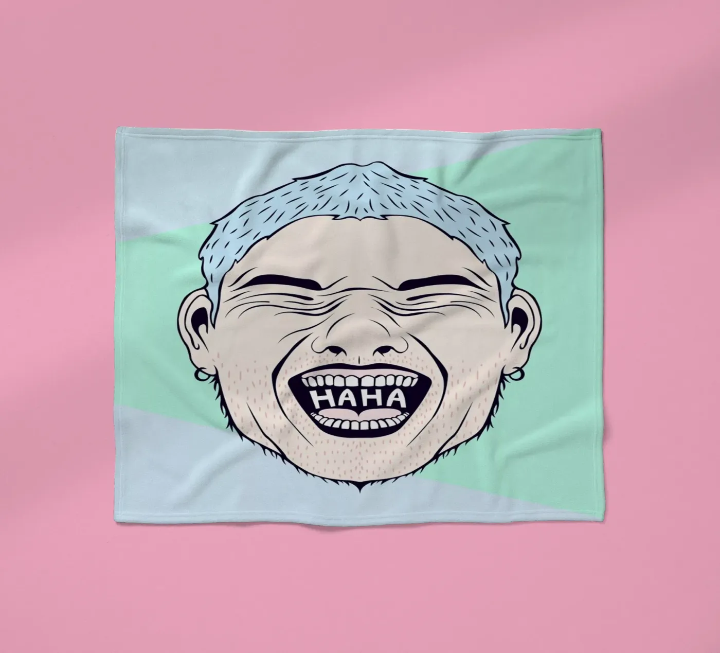 Haha Fleecedecke von Ruei