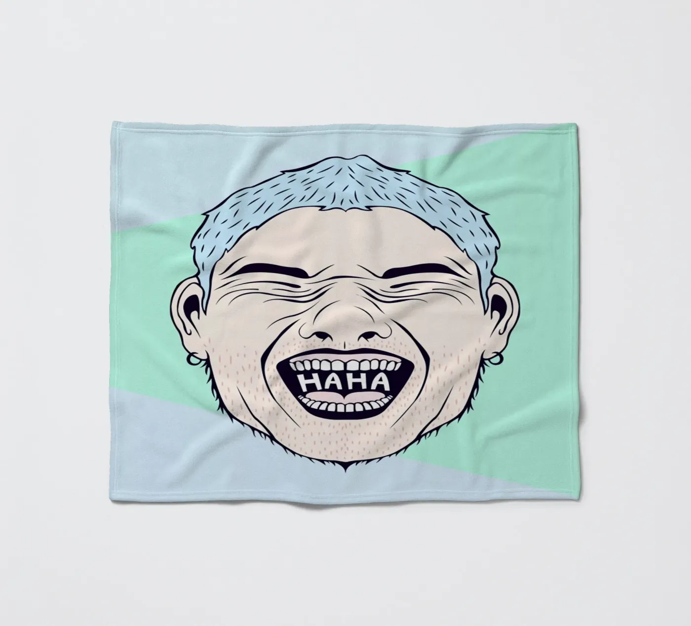 Haha Fleecedecke von Ruei