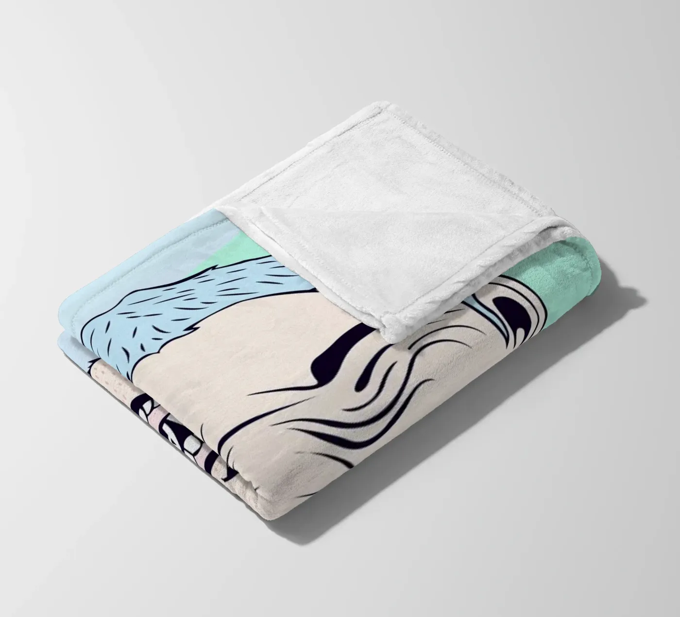 Haha Fleecedecke von Ruei