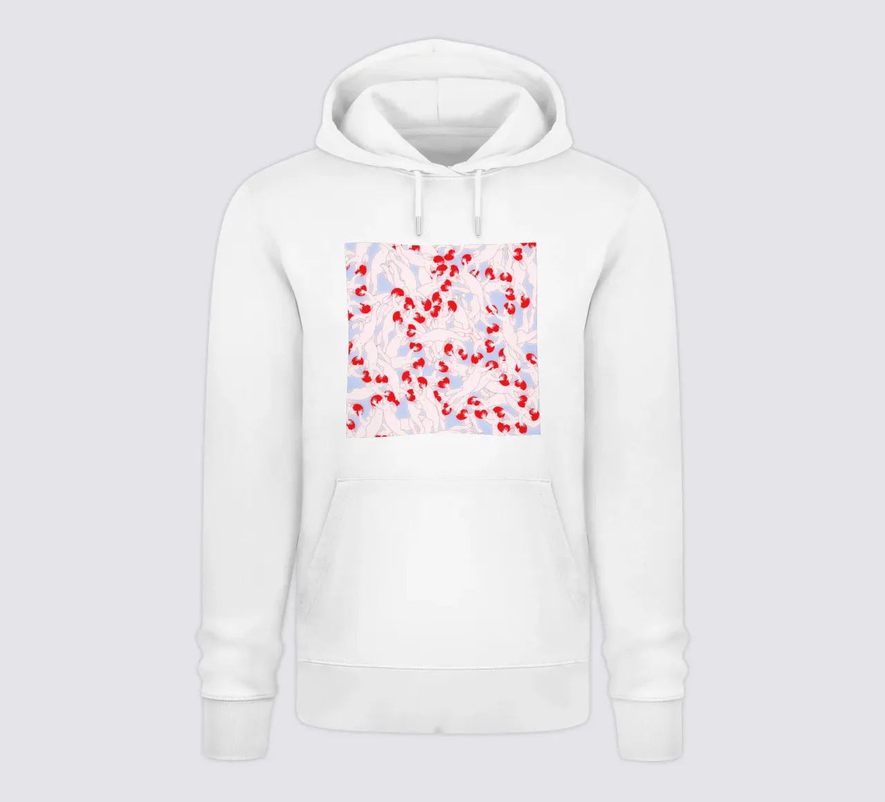 Mind Control felpa con cappuccio da Ruei