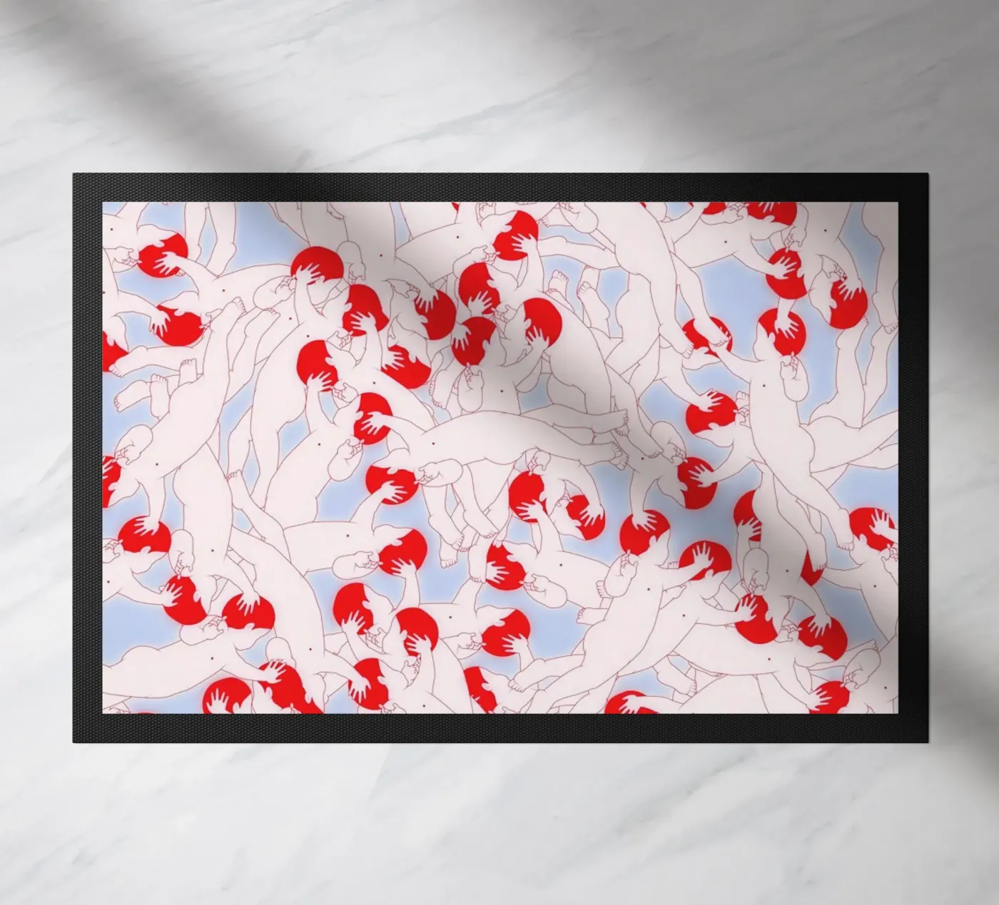 Mind Control paillasson de Ruei