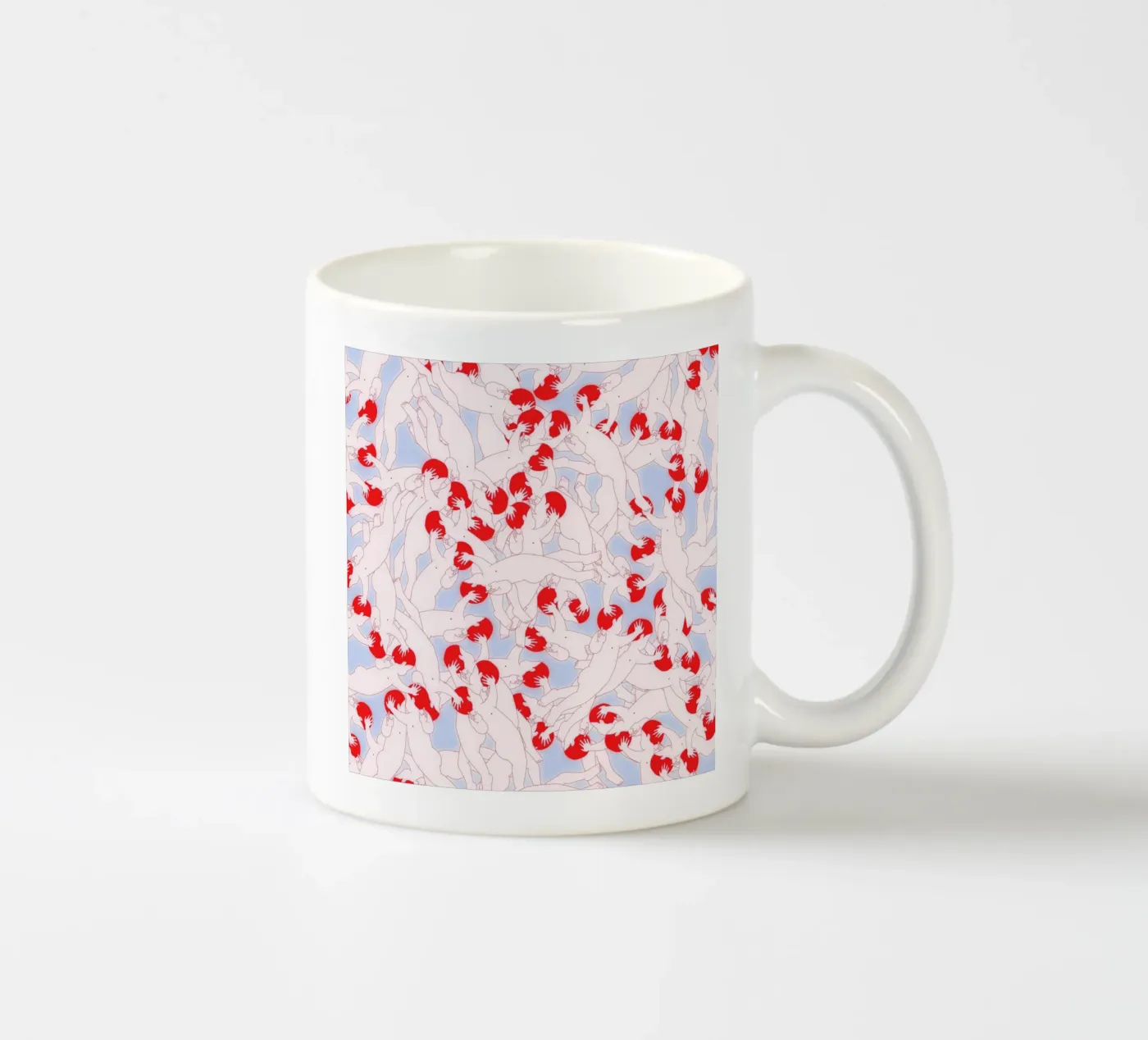 Mind Control ceramic mug by Ruei