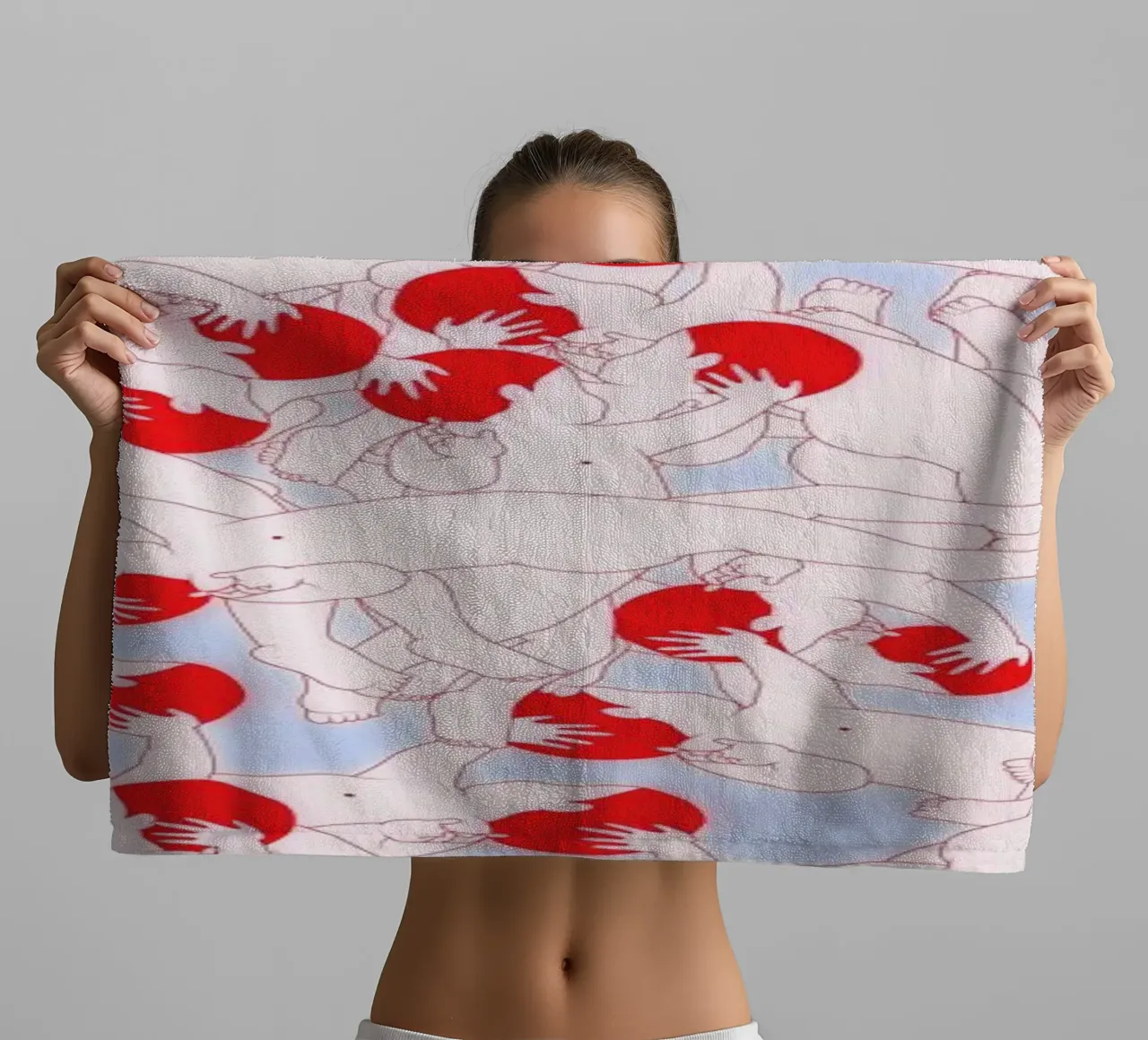 Mind Control asciugamano da bagno da Ruei