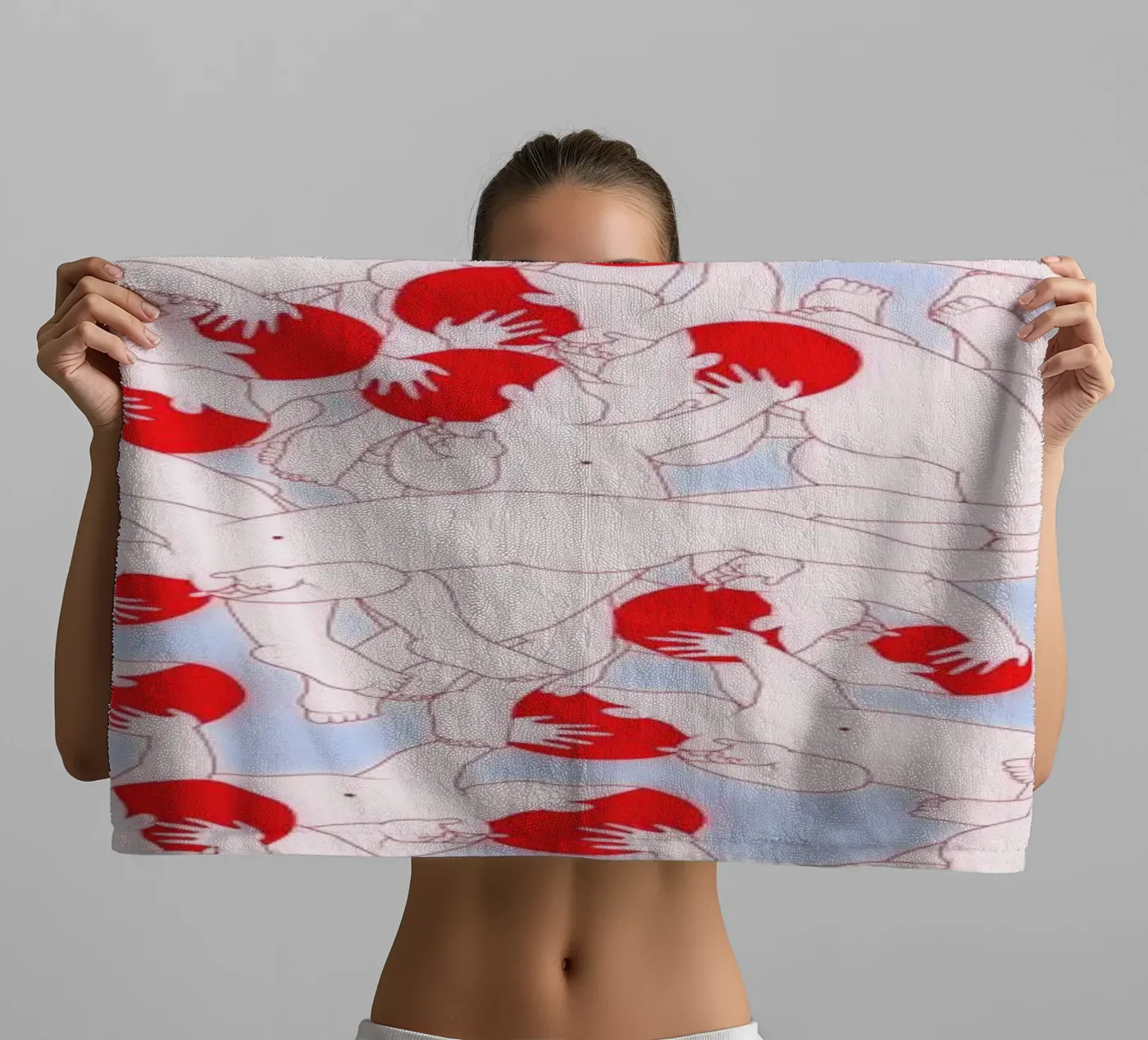 Mind Control badhanddoek van Ruei