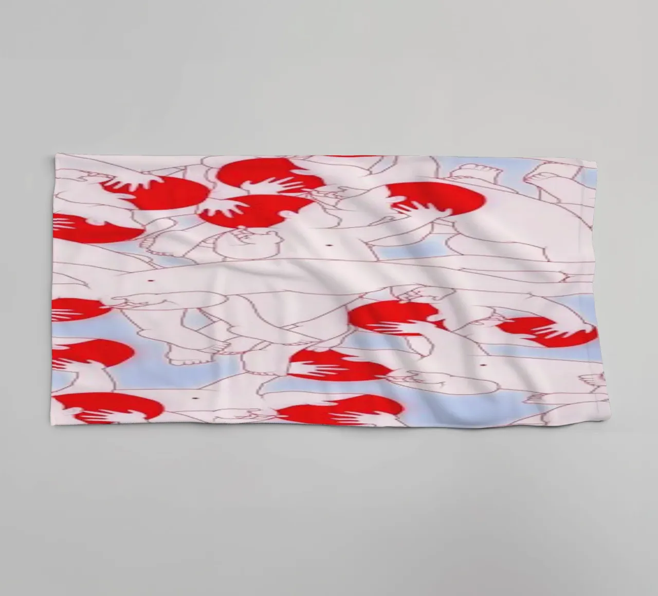 Mind Control asciugamano da bagno da Ruei