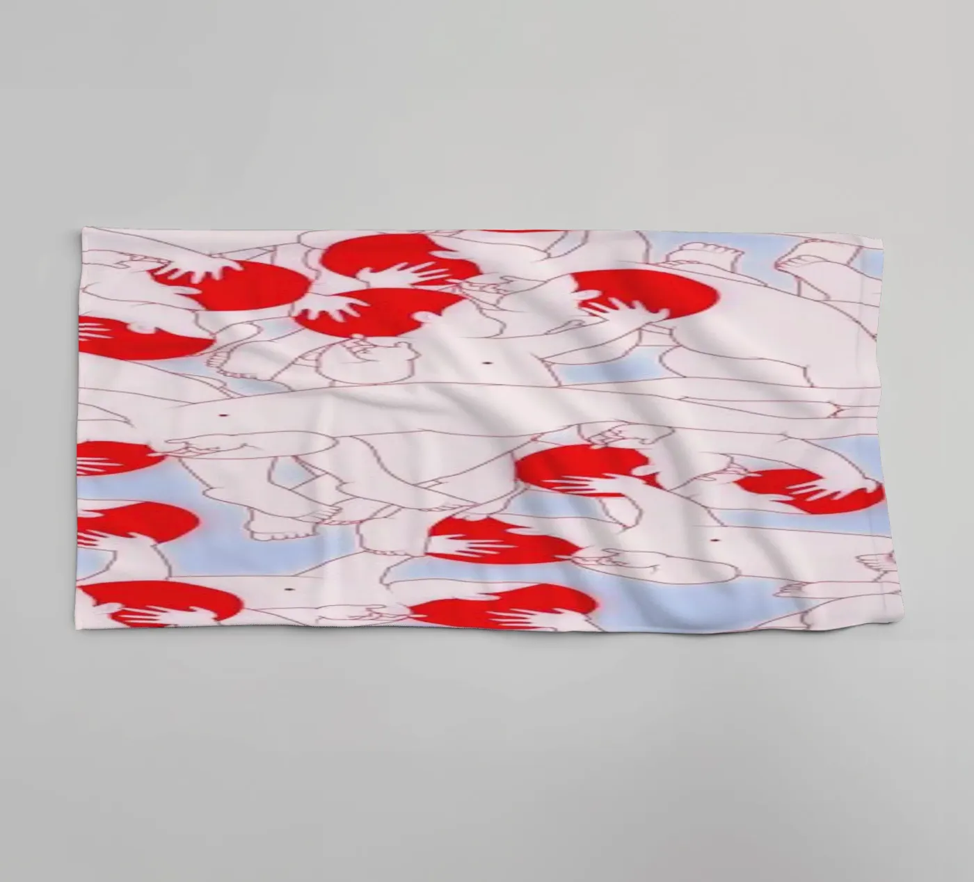 Mind Control badhanddoek van Ruei