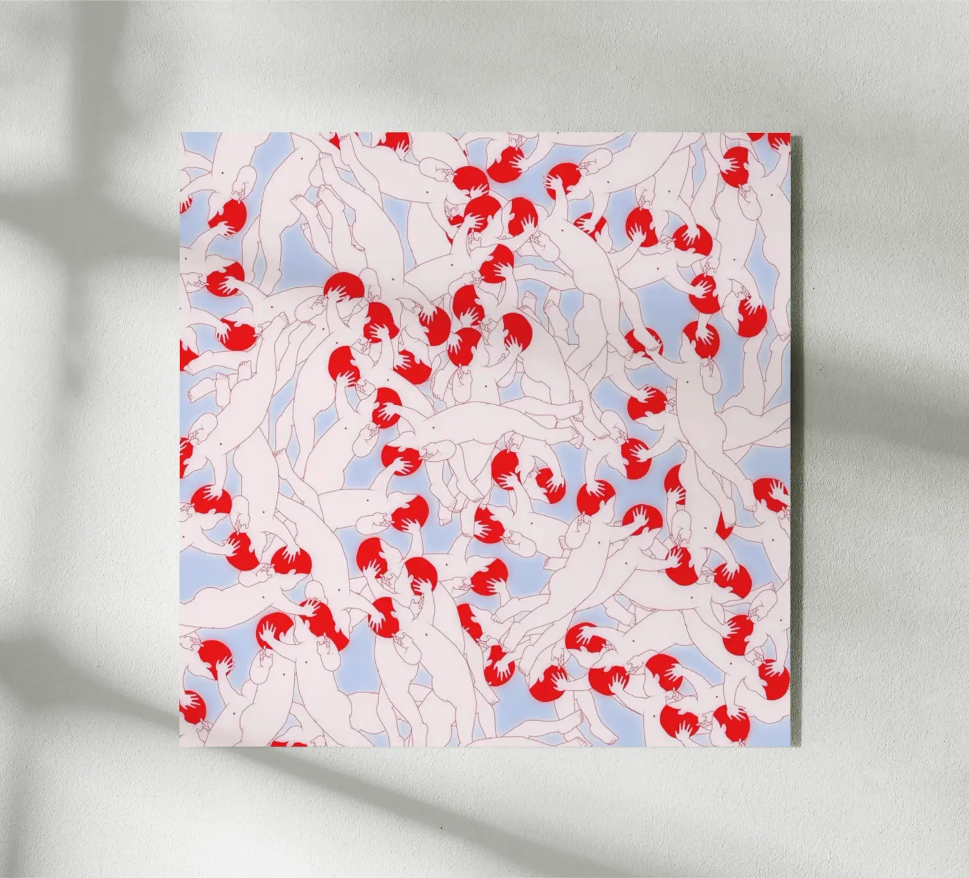 Mind Control acrylic glass by Ruei