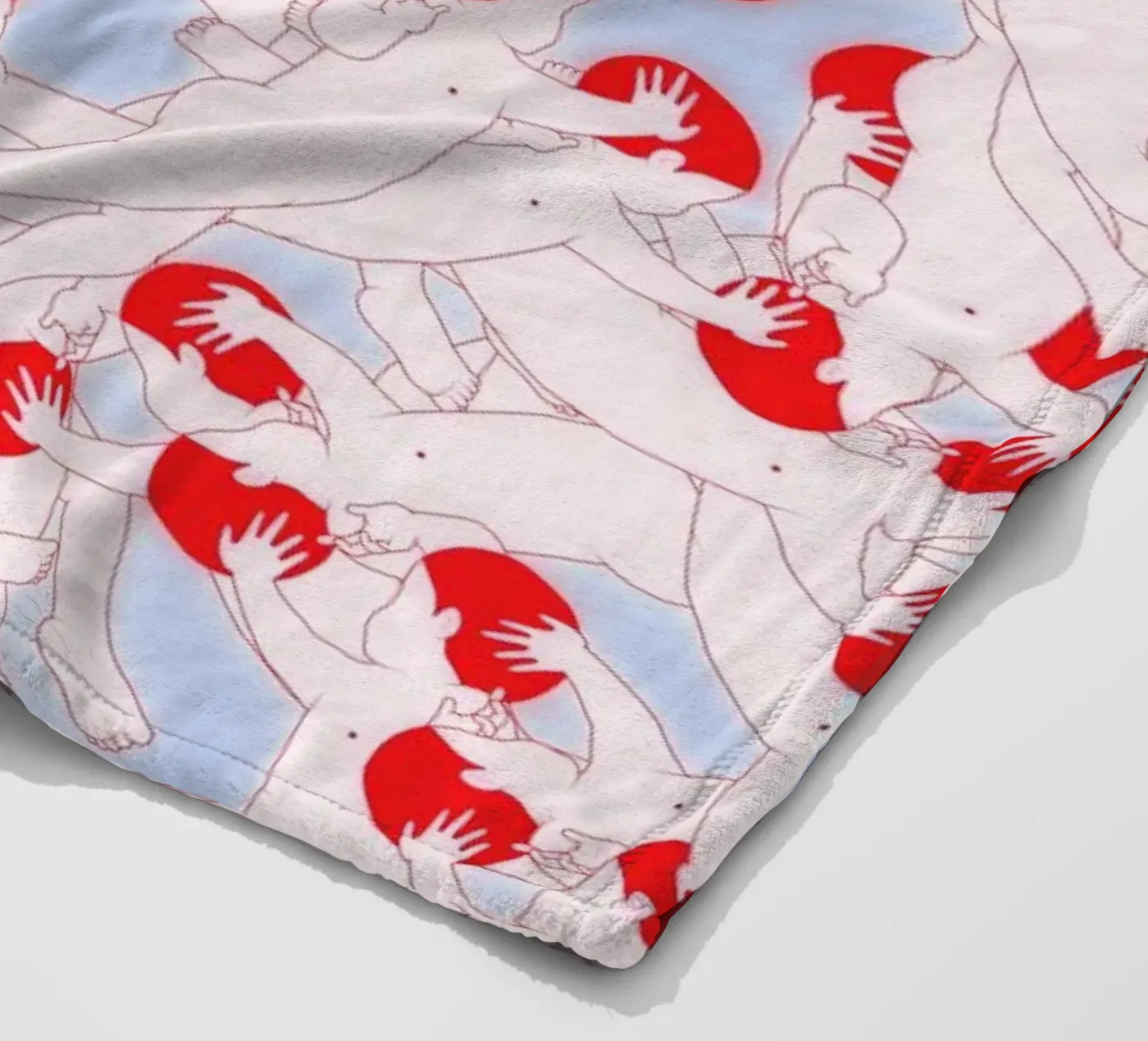 Mind Control plaid polaire de Ruei