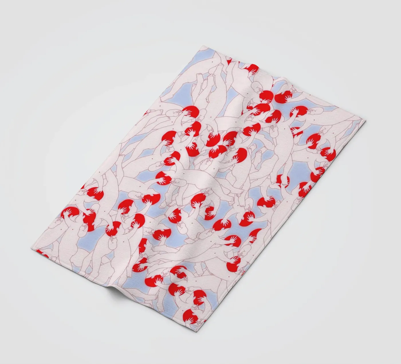 Mind Control plaid polaire de Ruei