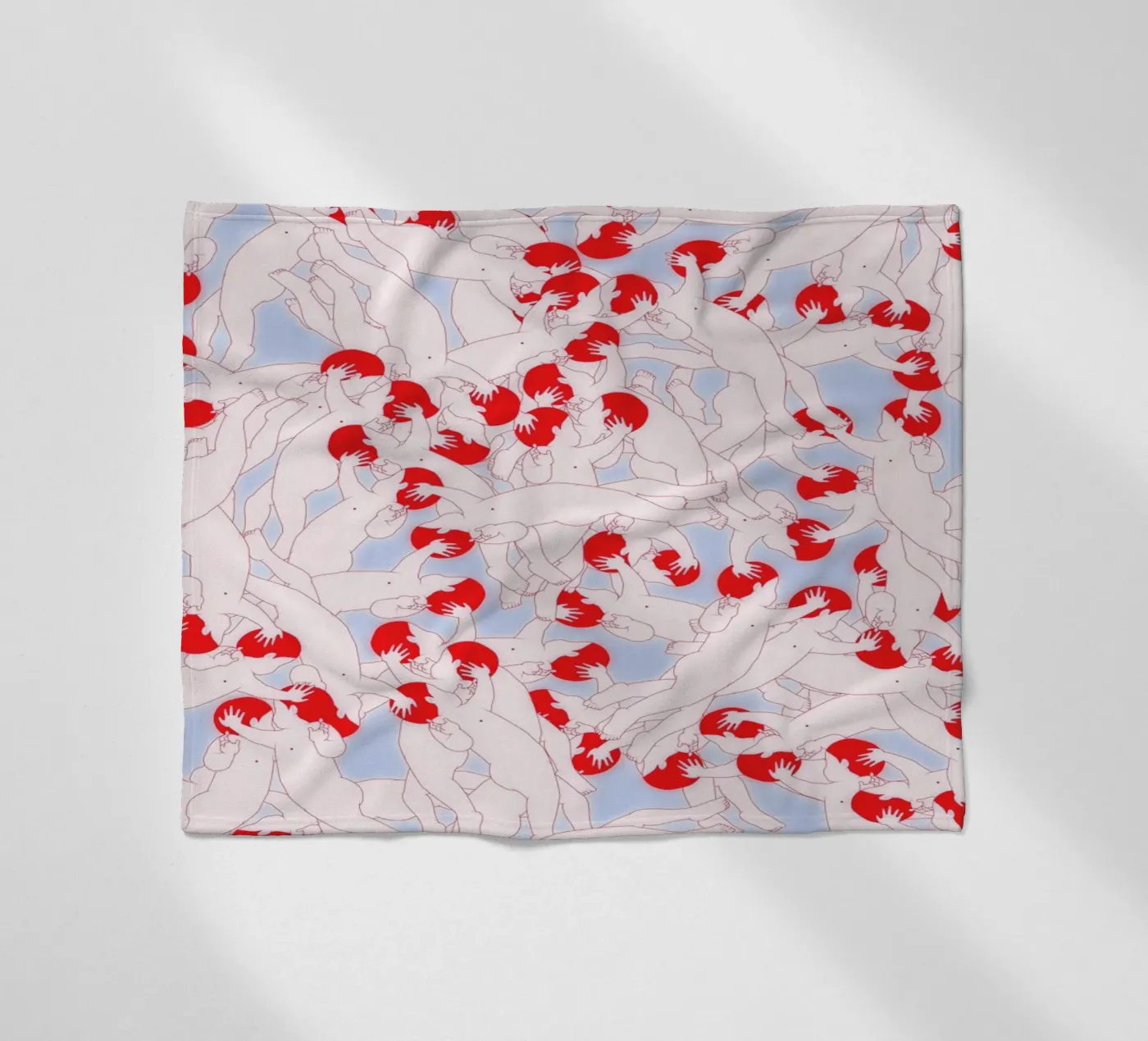 Mind Control plaid polaire de Ruei