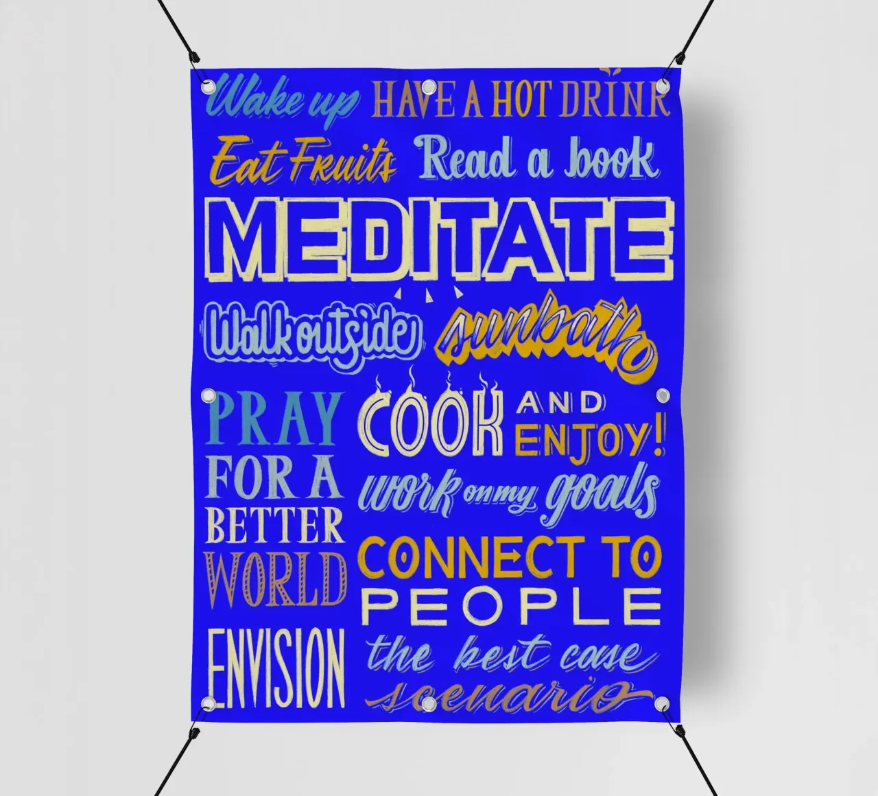 Daily routine telo in pvc da Glettering