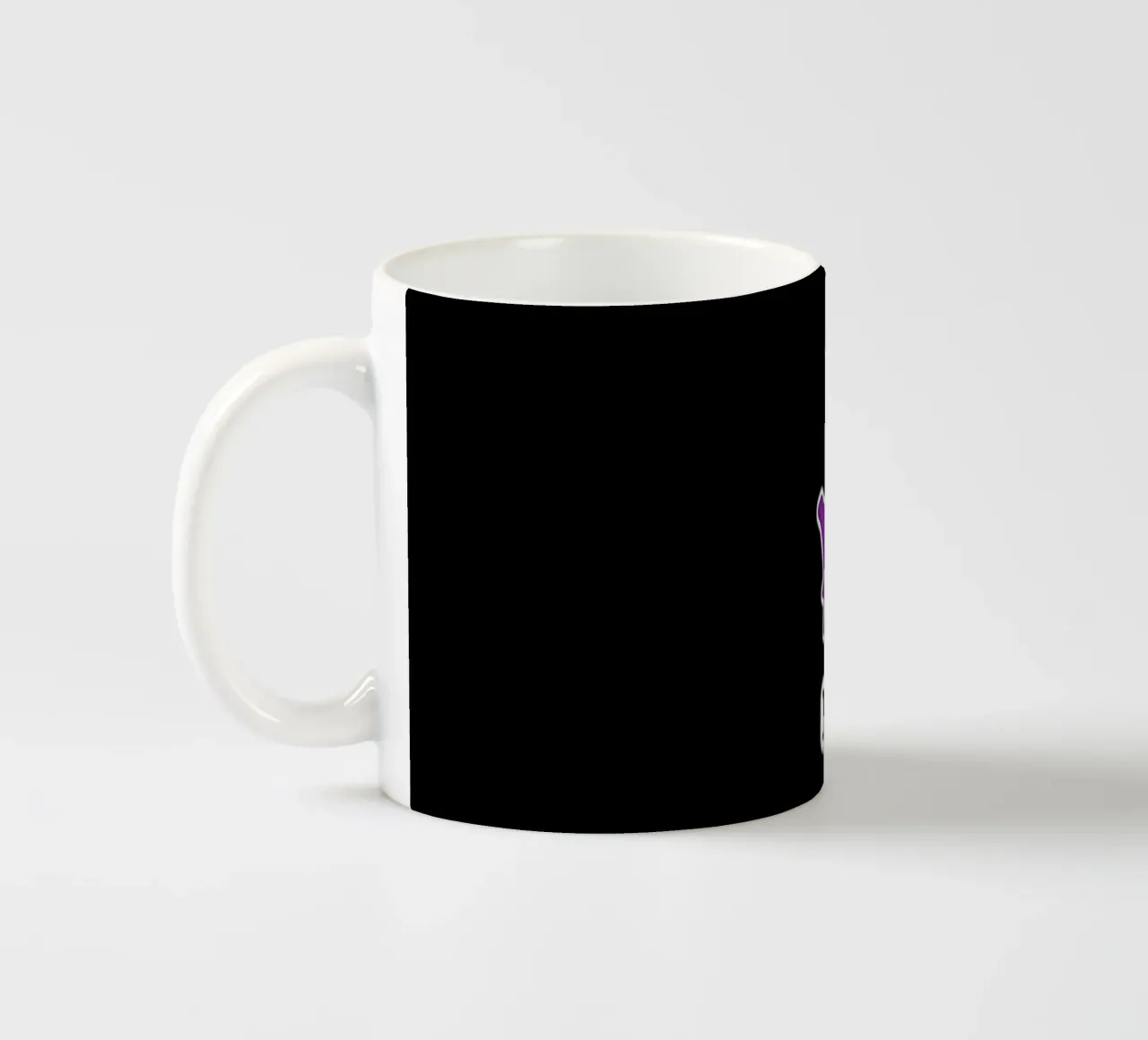 Vernice bagnata Non toccare tazza in ceramica da sillyindustries