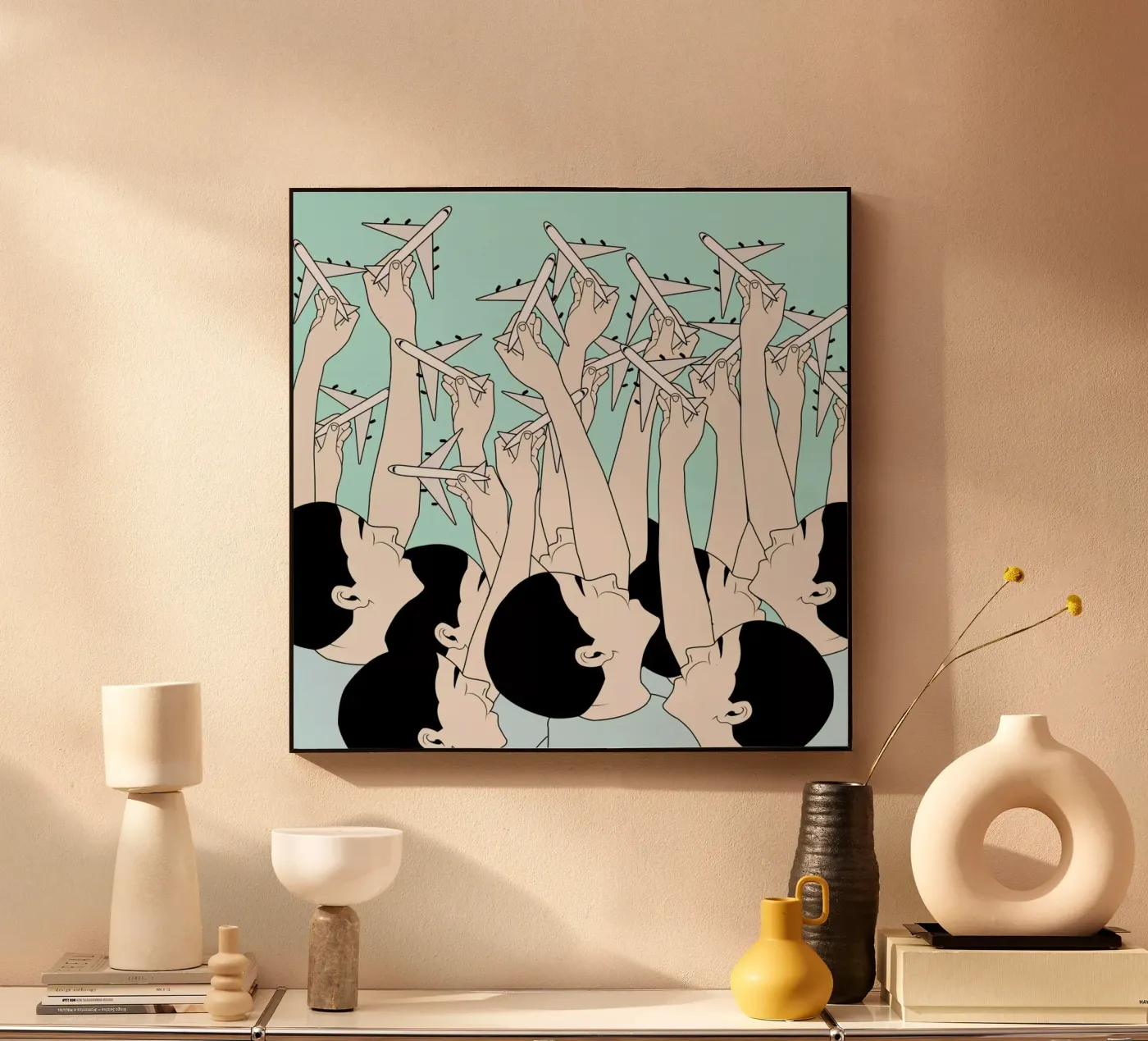 Fly Free Acryl-Glas von Ruei