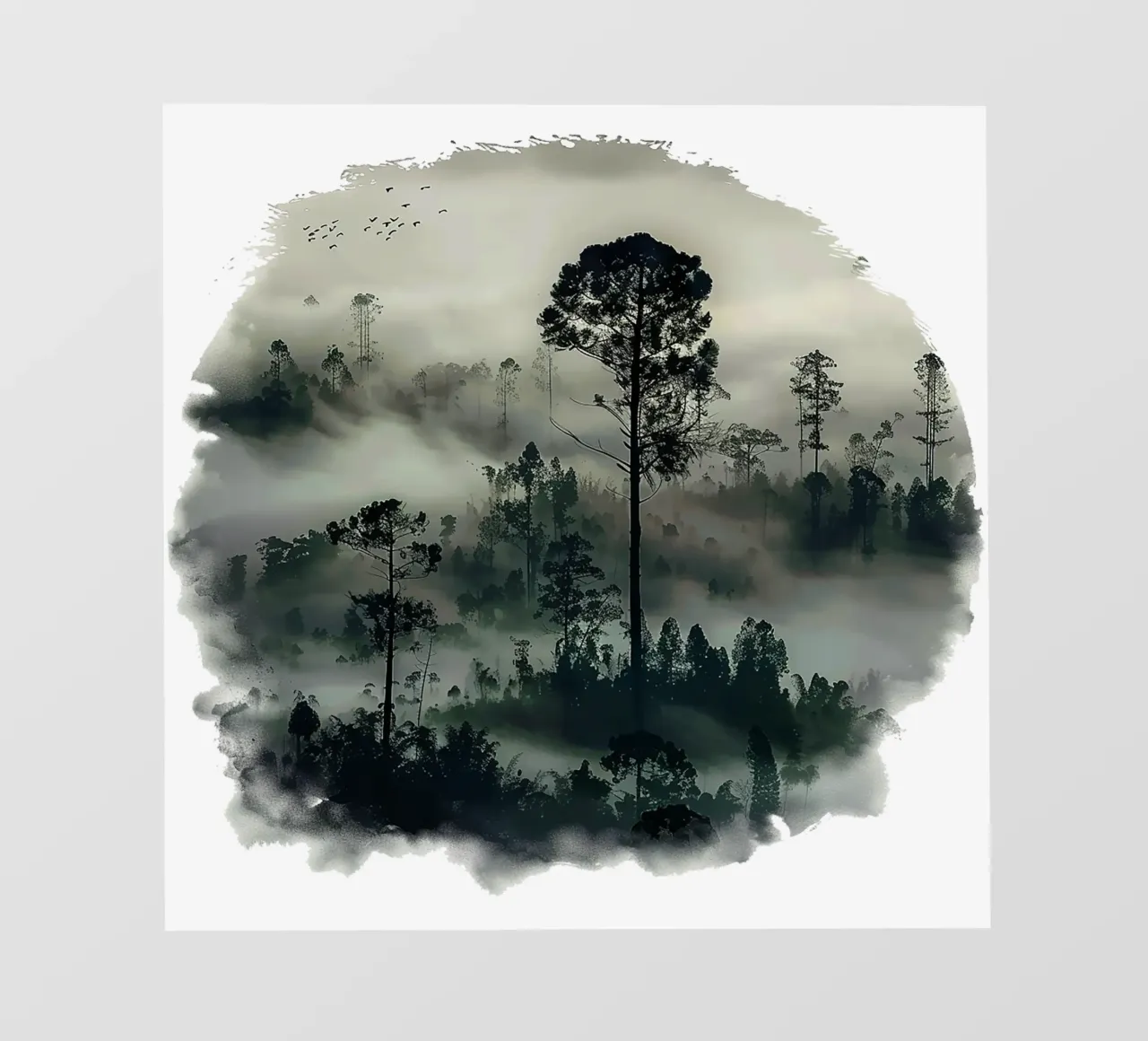 Mist emerge - sweeping hills, icon pellicola backlit da The Quiet Senju