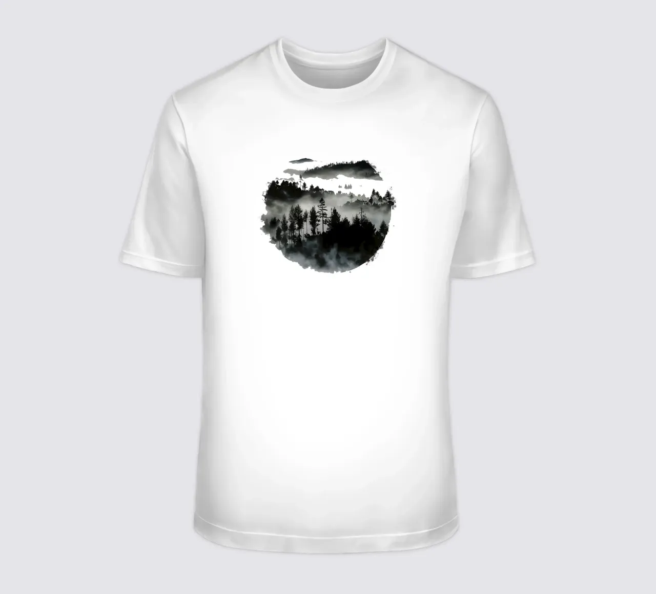Mist emerge 2 - sliced, icon t-shirt da The Quiet Senju