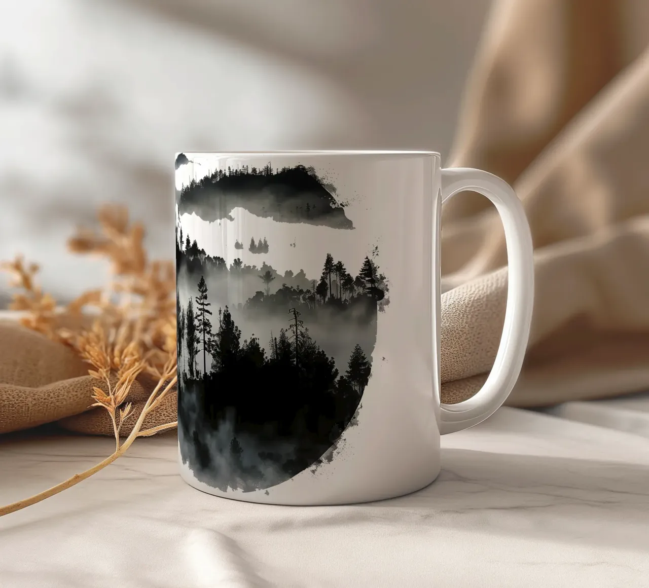Mist emerge 2 - sliced, icon tazza in ceramica da The Quiet Senju