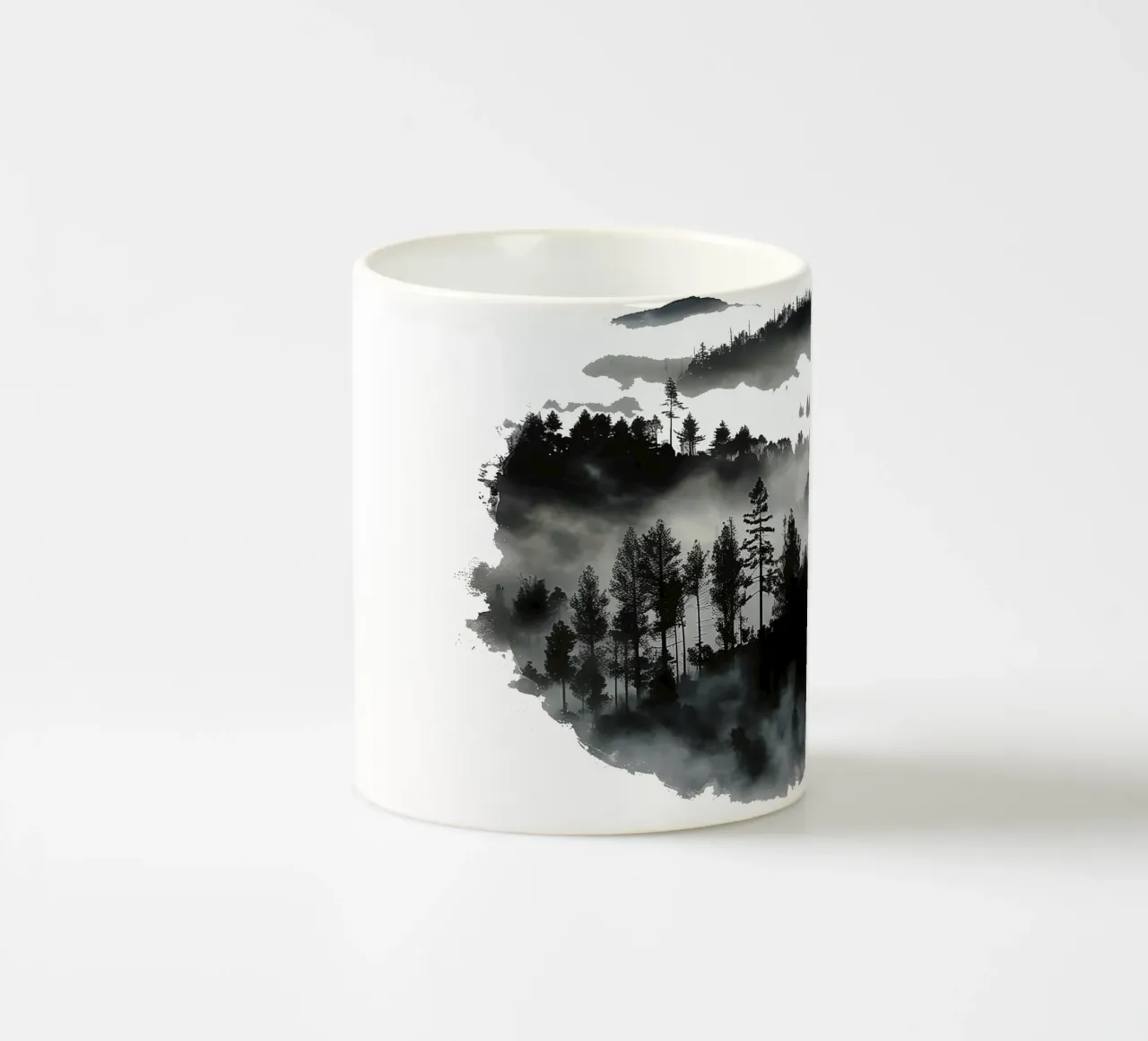 Mist emerge 2 - sliced, icon tazza in ceramica da The Quiet Senju