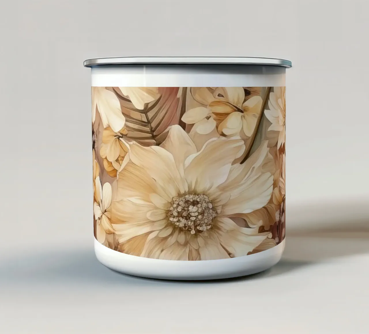 Wild Flower Dreaming tazza in smalto da Lila x Lola