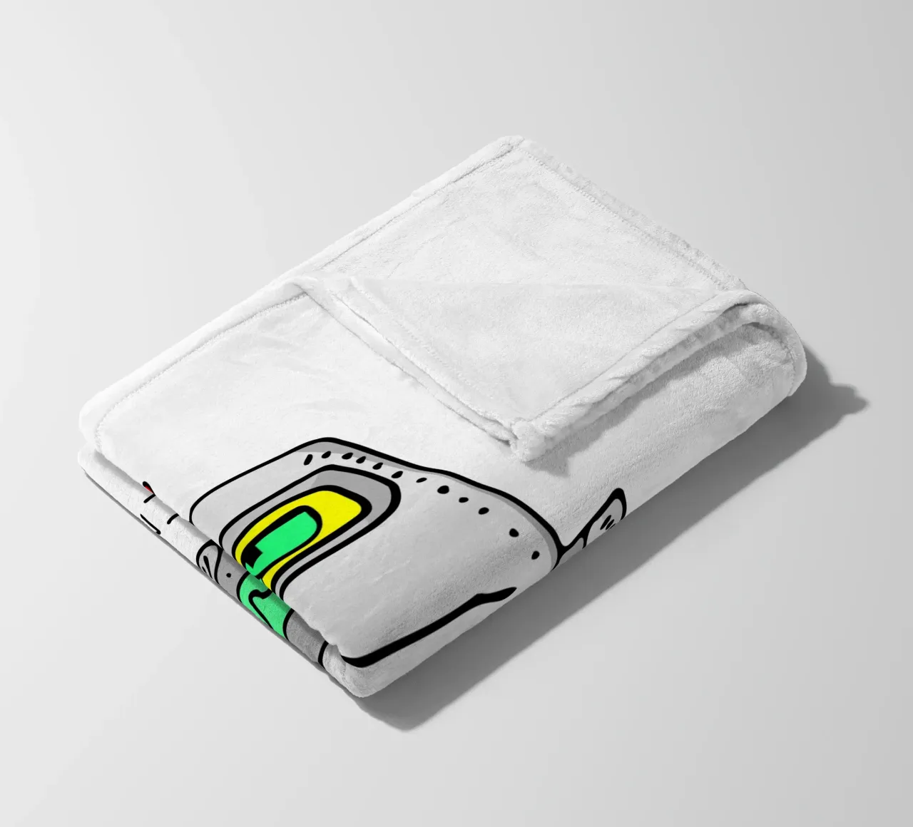 Robot disinteressato coperta in pile da sillyindustries