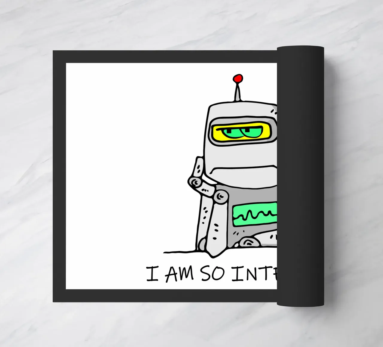 Robot disinteressato zerbino da sillyindustries