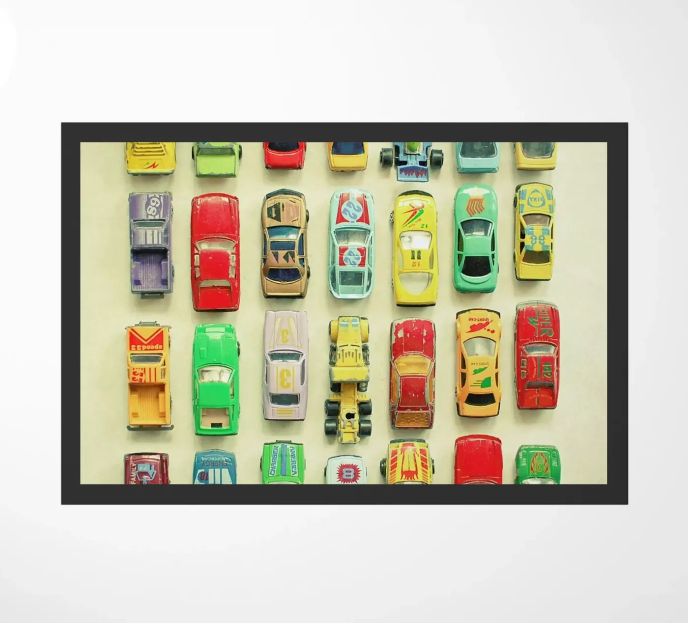 Car Park deurmat van Cassia Beck Photography