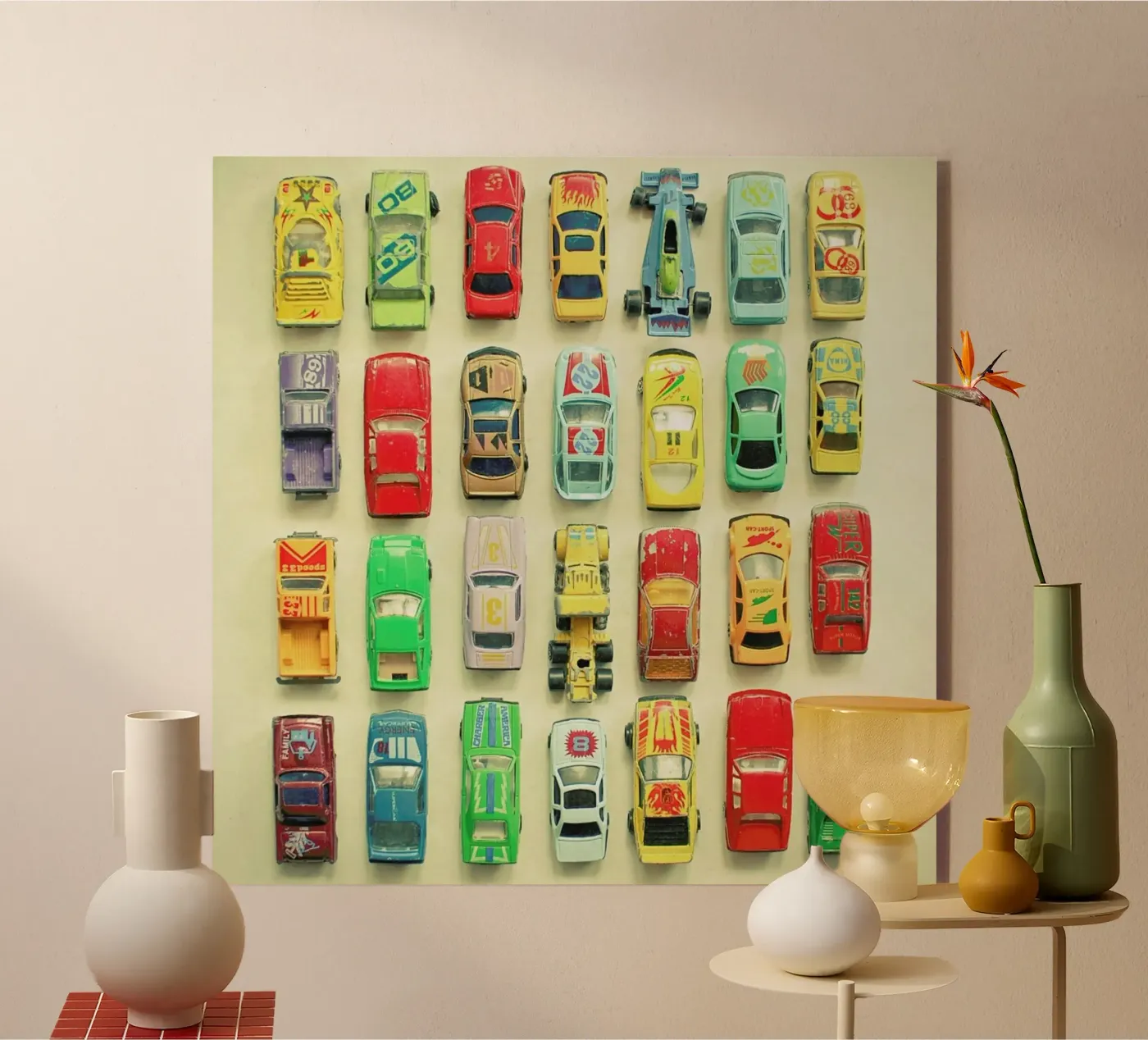 Parkeerplaats acryl van Cassia Beck Photography