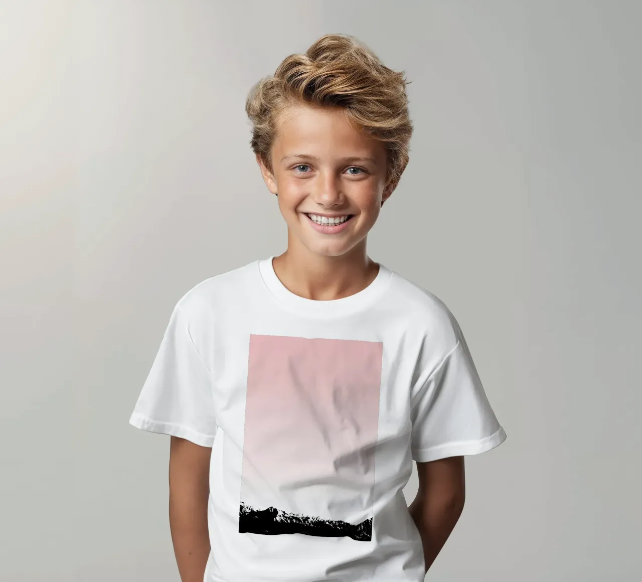 Pink Storm kids t-shirt by Nordic Creators