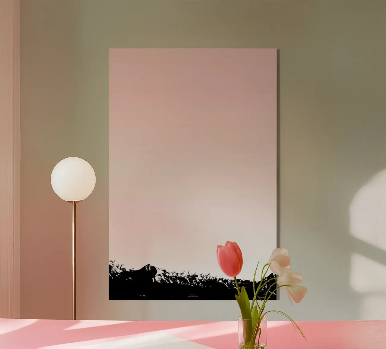 Pink Storm plexiglass da Nordic Creators