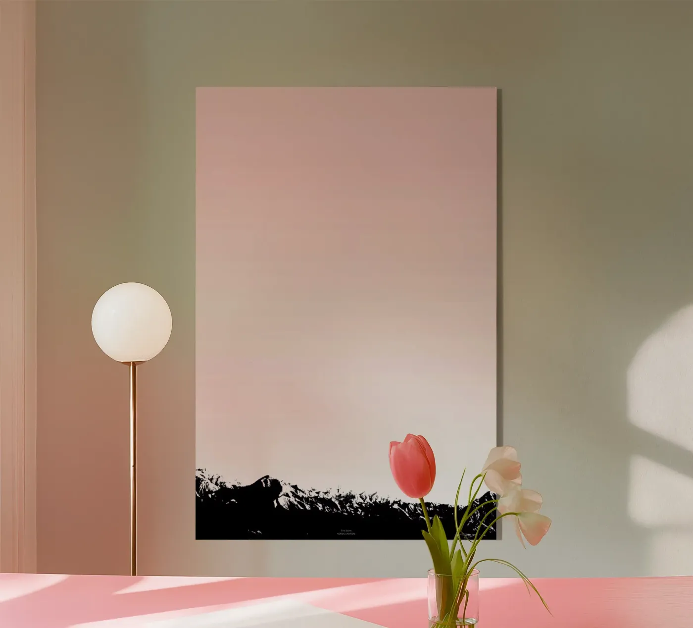 Pink Storm plexiglass da Nordic Creators