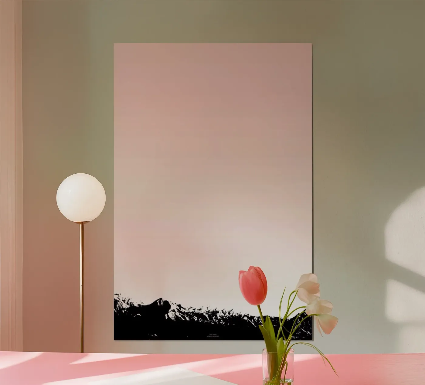 Pink Storm poster da Nordic Creators