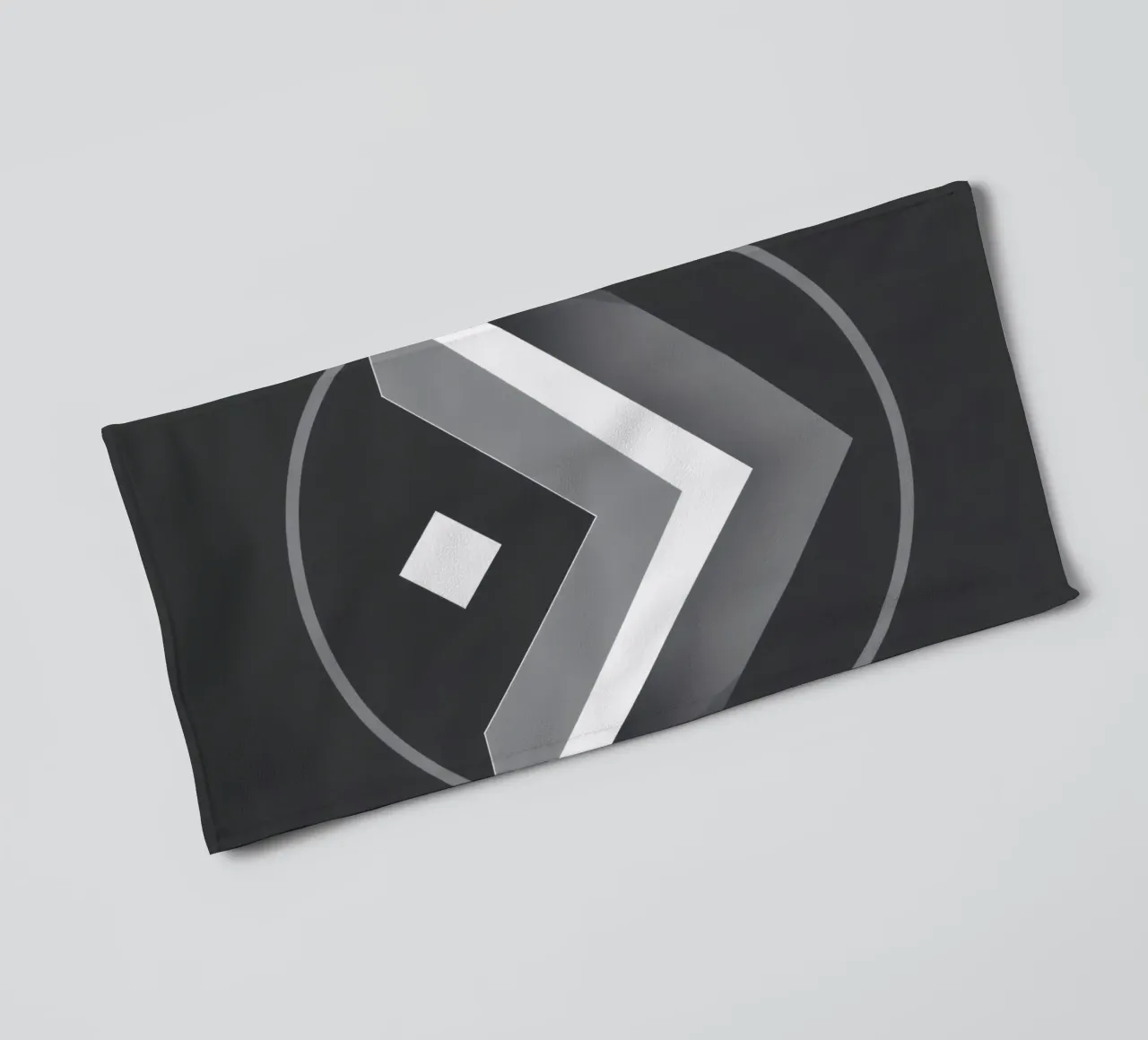 Visual representation of a geometric logo design featuring s towel by DesignDoodle