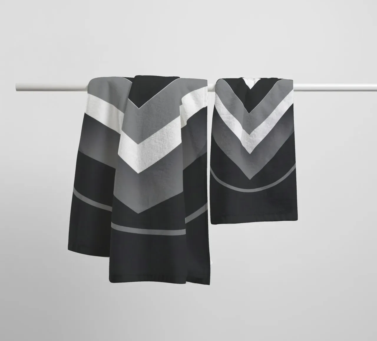 Visual representation of a geometric logo design featuring s towel by DesignDoodle