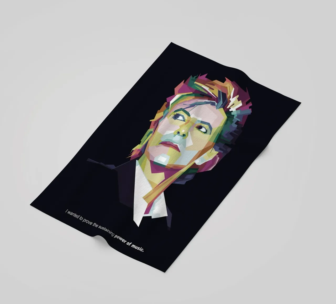 I wanted to prove the sustaining power of music beach towel by Alkahfsmart