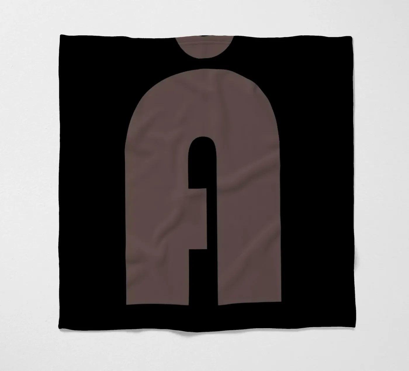 Å fleece blanket by Nordic Creators