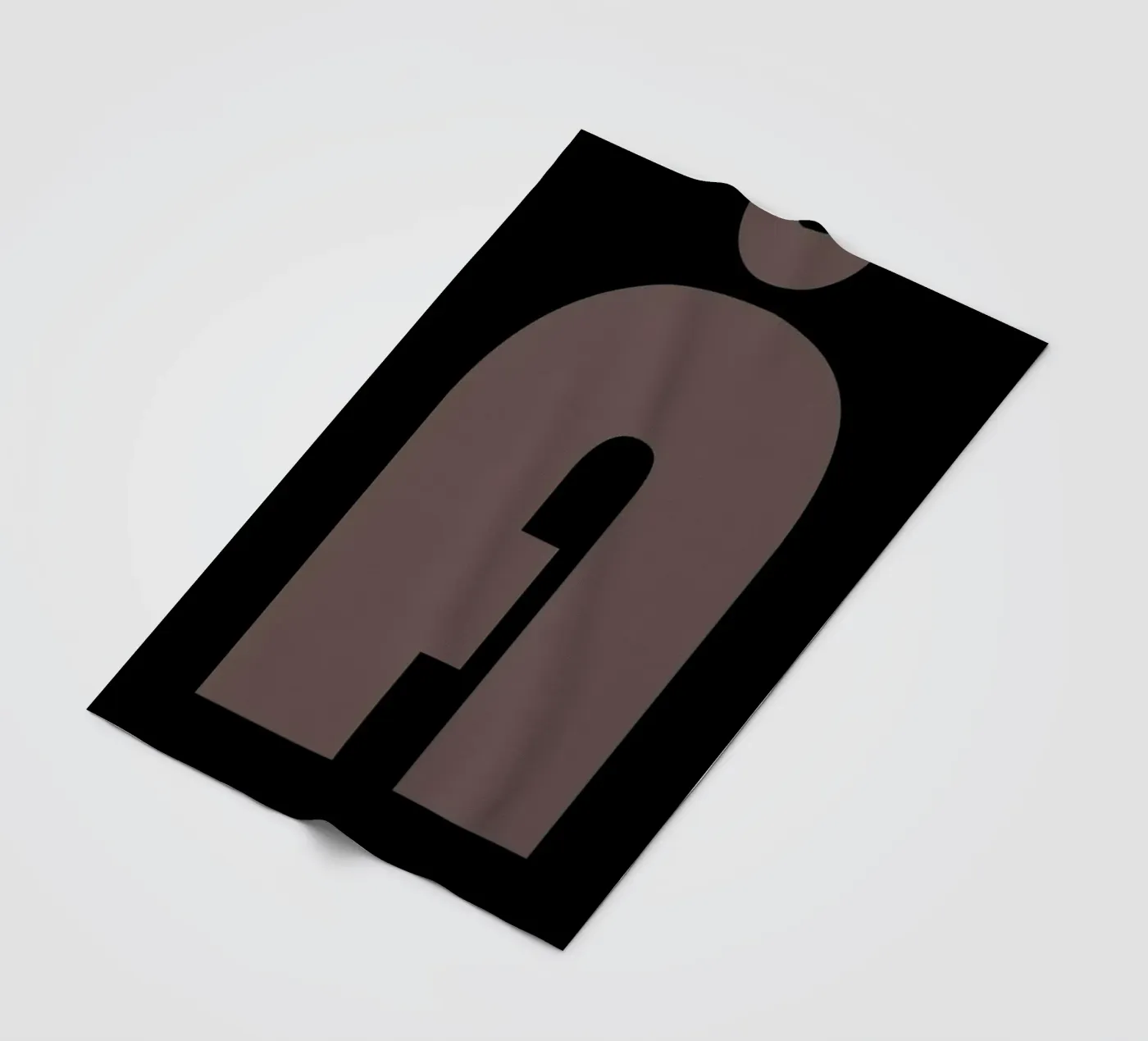 Å fleece blanket by Nordic Creators