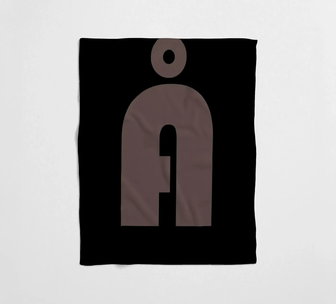 Å fleece blanket by Nordic Creators