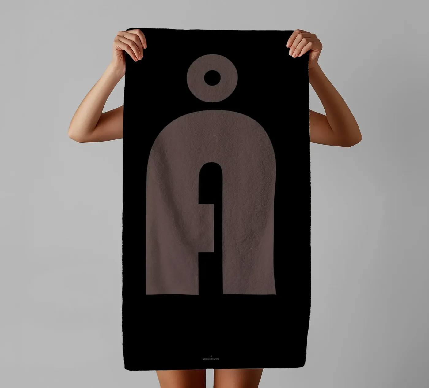 Å badhanddoek van Nordic Creators