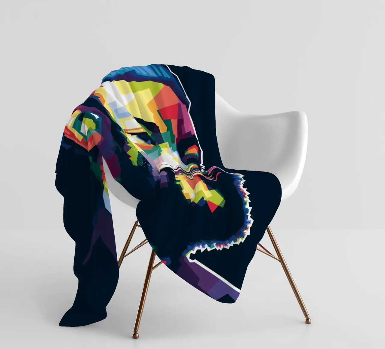 Principe dell'anima coperta in pile da Alkahfsmart