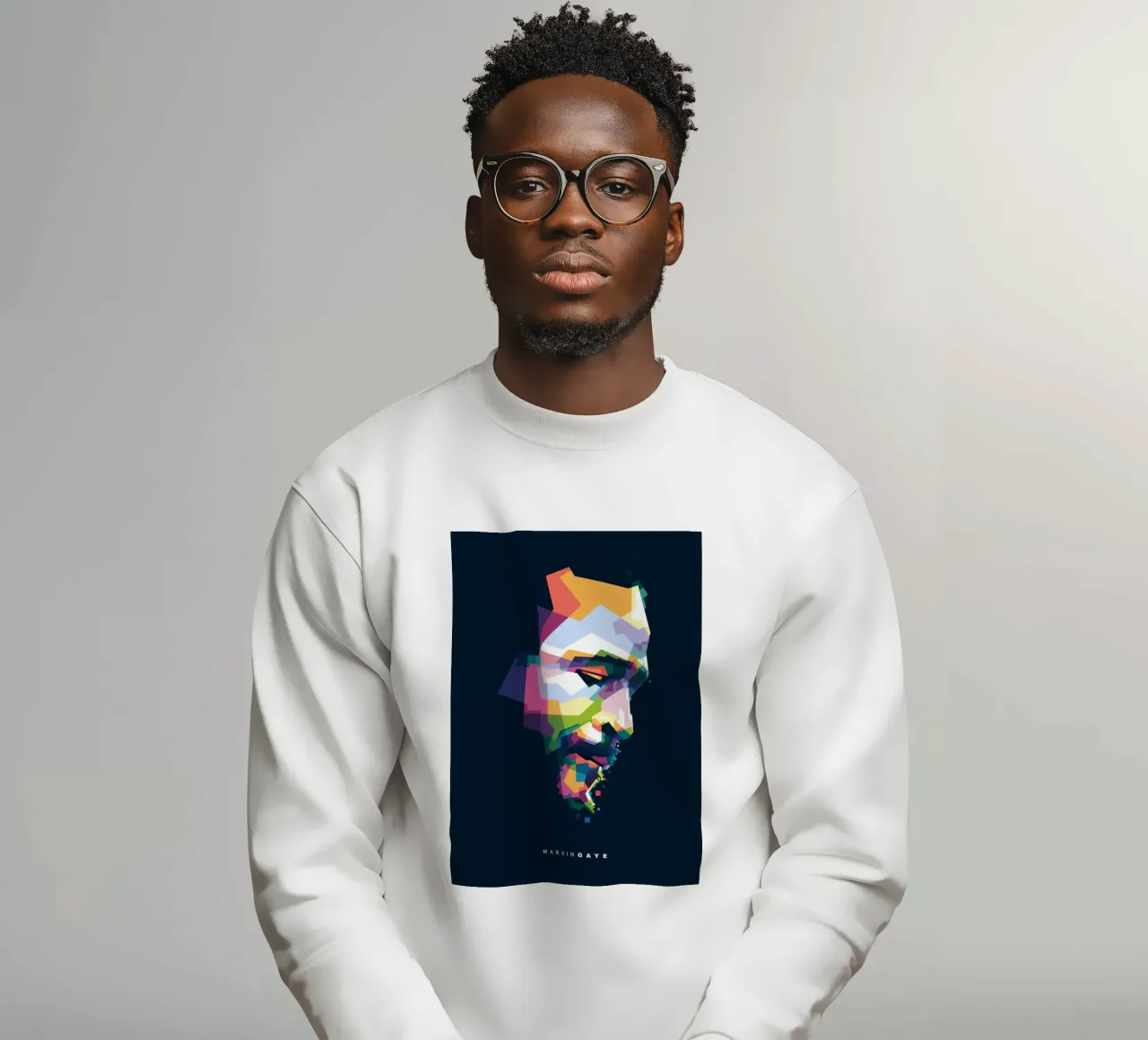 Marvin Gaye WPAP felpa da Alkahfsmart