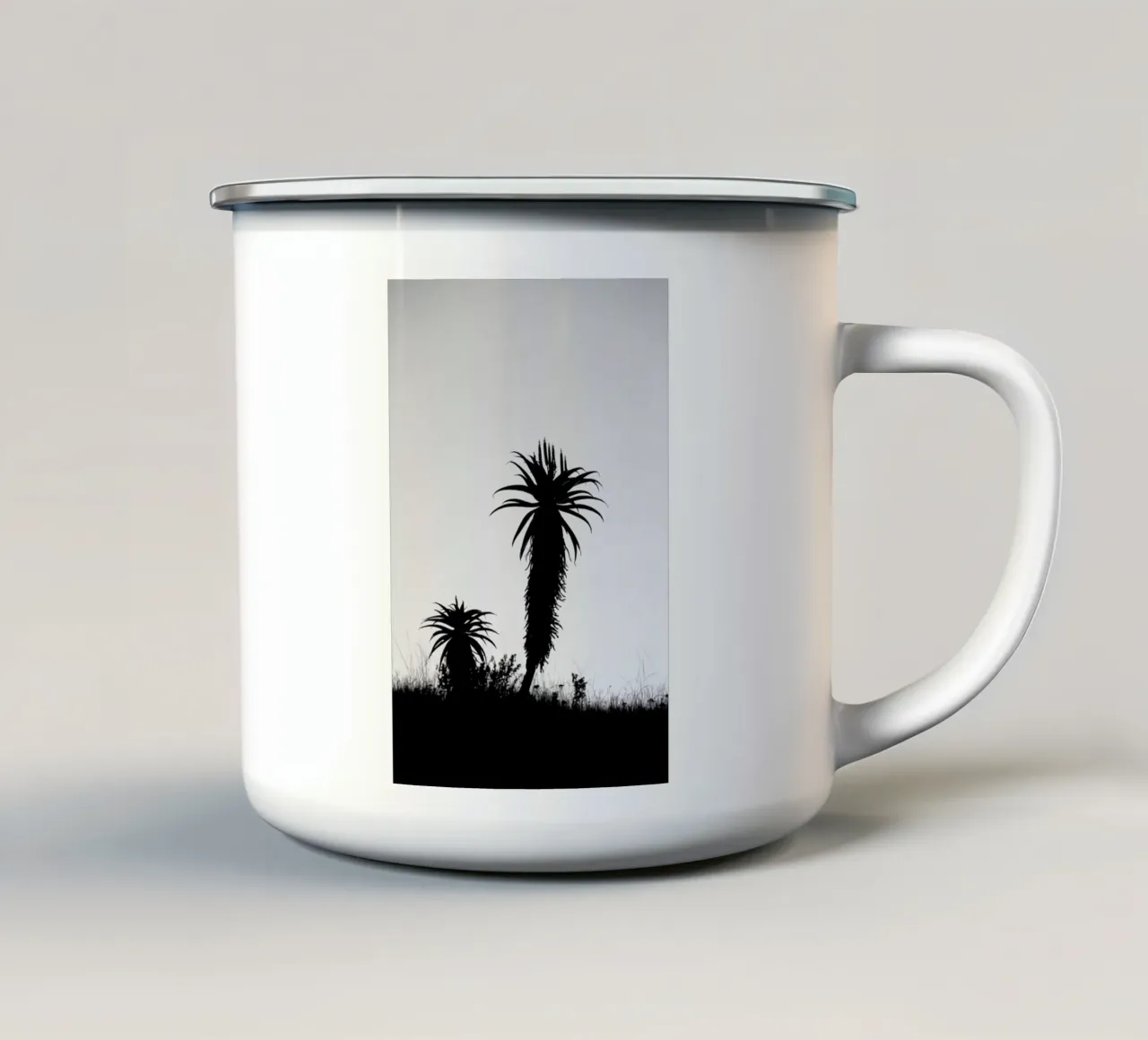 Aloe Soldier tazza in smalto da Shot By Clint