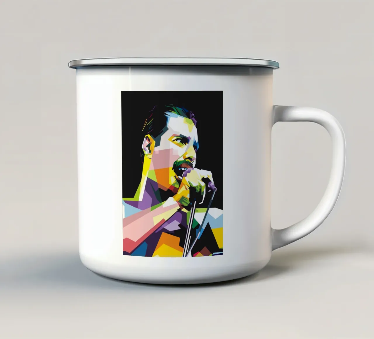 Legend tazza in smalto da Alkahfsmart